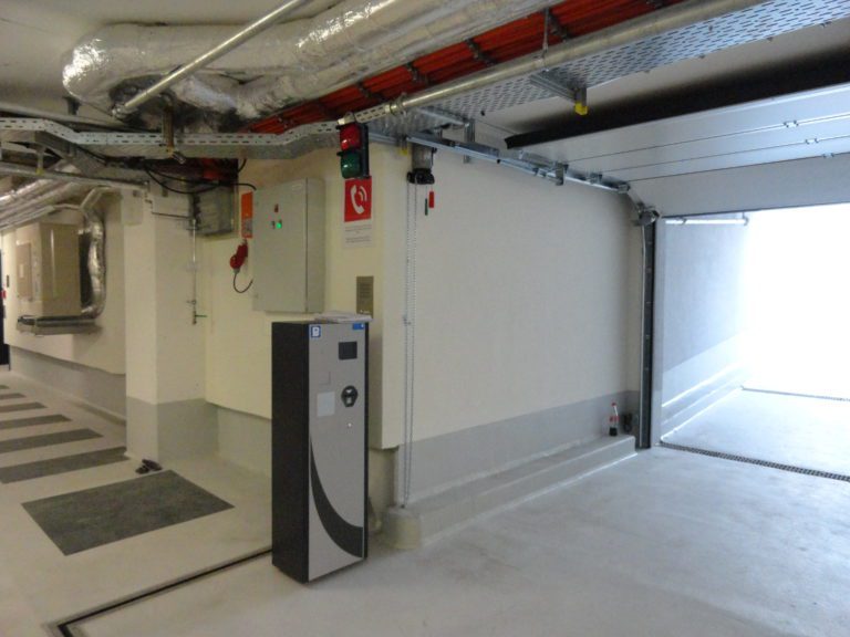 Parkhaus Ticketsystem